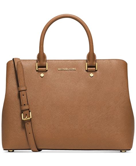 michael michael kors savannah sm satchel cement|Savanah Large Saffiano Leather Satchel .